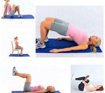 5 تمرین ورزشی برای درد دنبالچه